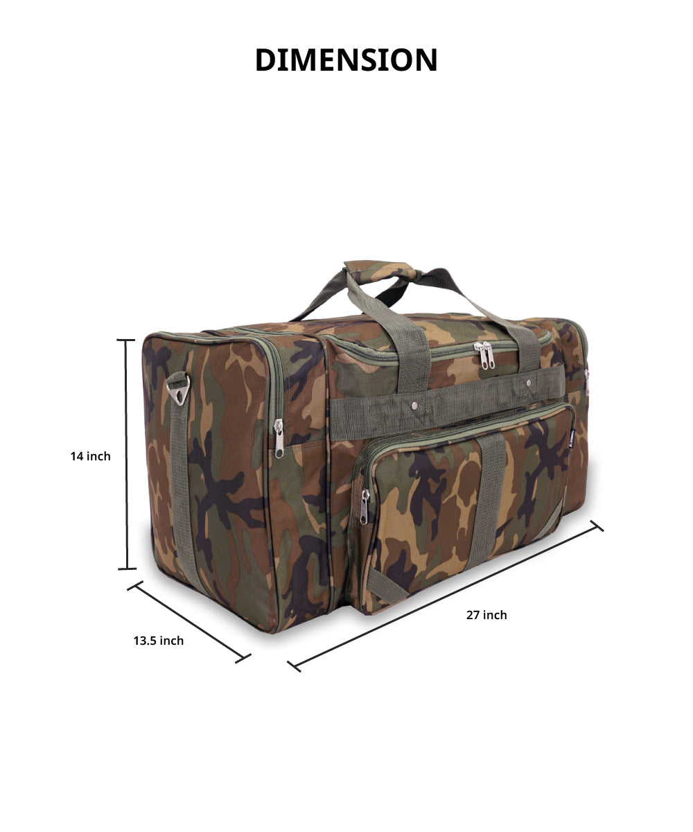 1027 - Everest Woodland Camo Duffel Bag