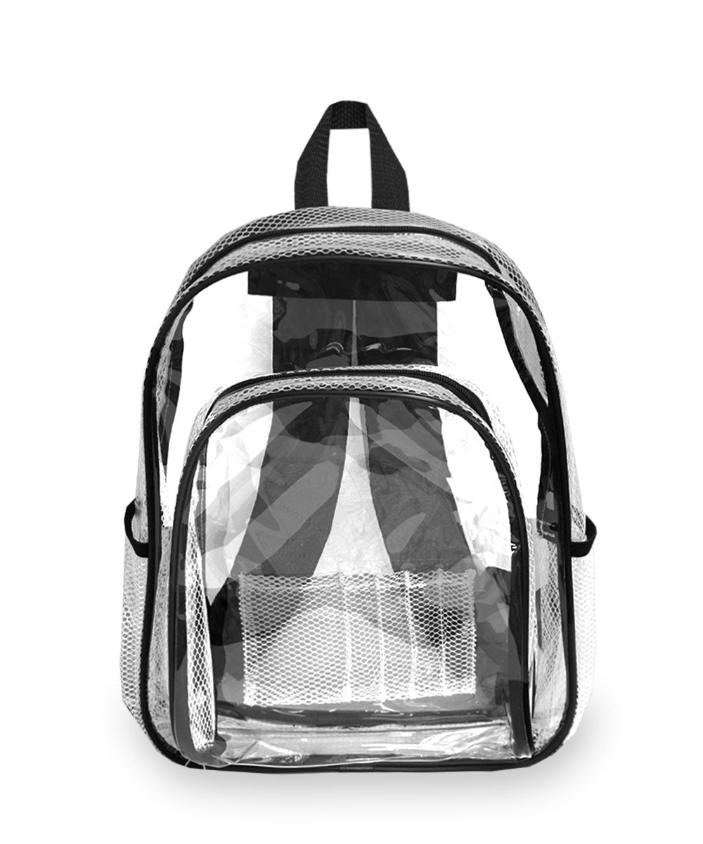 1055CL - Everest Heavy Duty Clear Backpack Standard