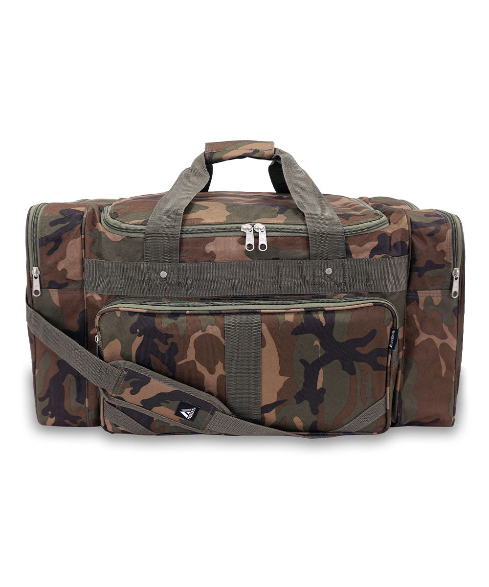 1027 - Everest Woodland Camo Duffel Bag
