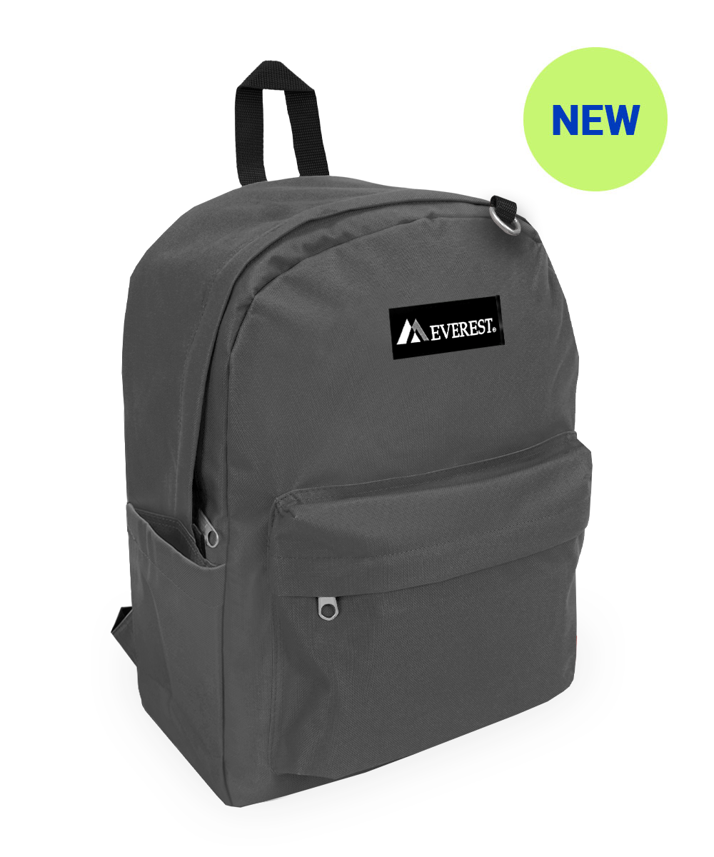 2045DLX-Classic Laptop Backpack w/side pocket – Everest Bags