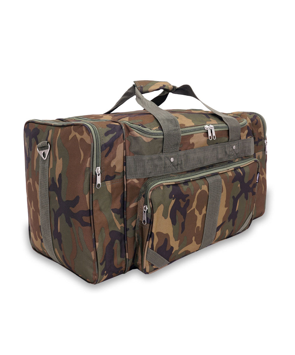 1027 - Everest Woodland Camo Duffel Bag