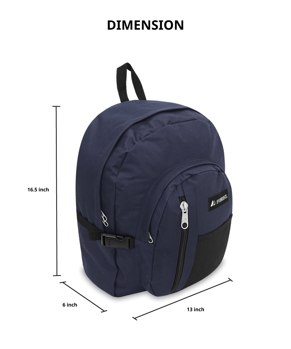 5045SC - Everest Backpack W/ Front Mesh Pocket