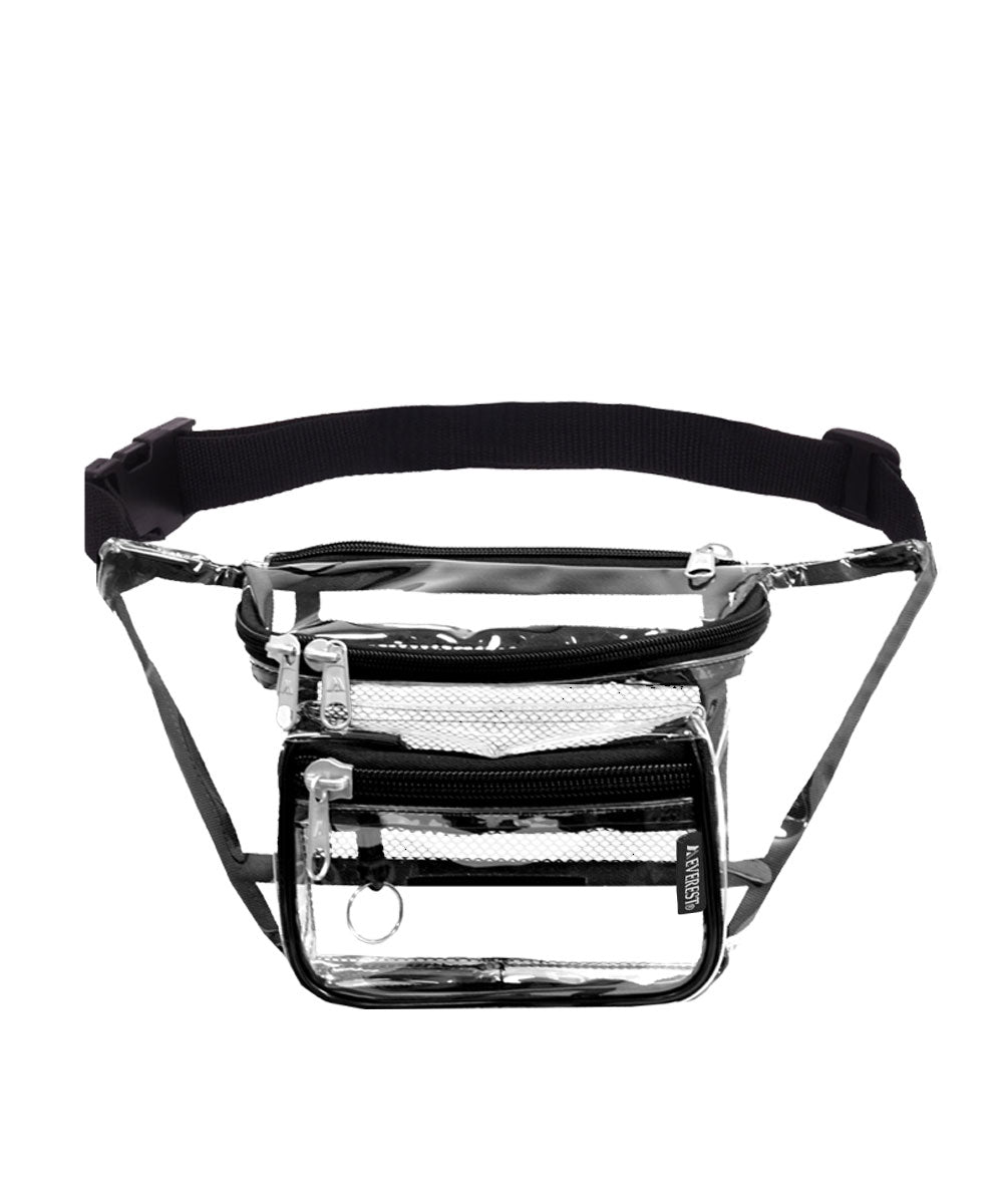 CL044MD - Everest Heavy Duty Clear Waist Pack Medium