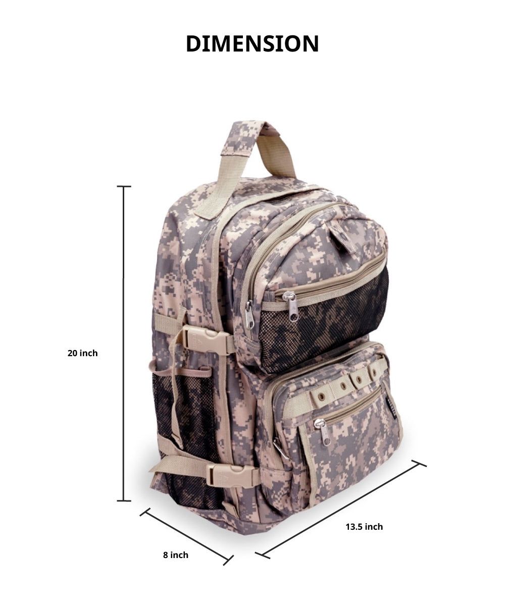 DC3045R - Everest Oversized Digital Camo Backpack