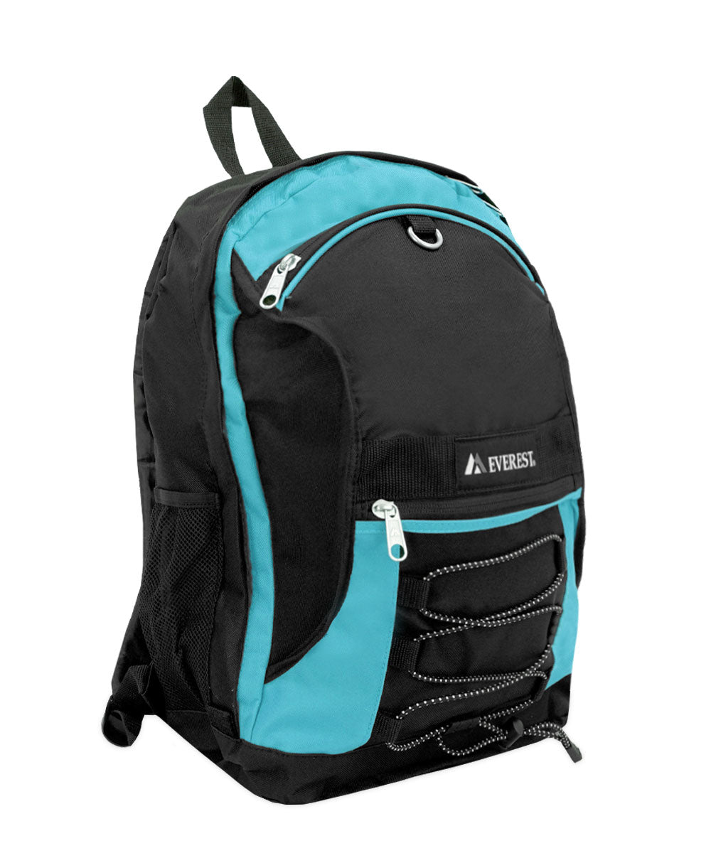 3045SH - Everest Two-tone Backpack W/mesh Pockets