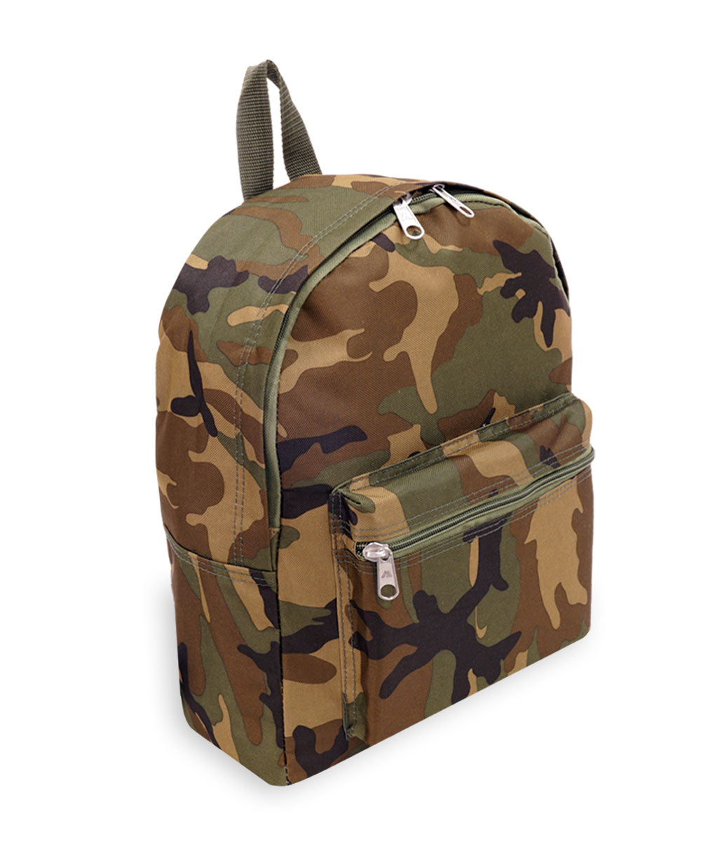 C1045K - Everest Woodland Camo Basic Backpack
