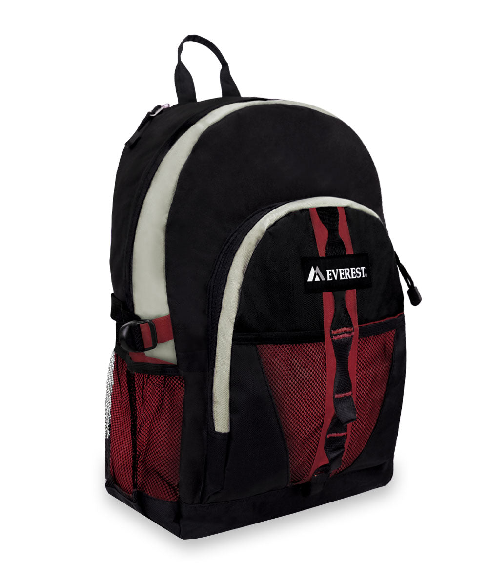 3045W - Everest Backpack W/ Dual Mesh Pocket