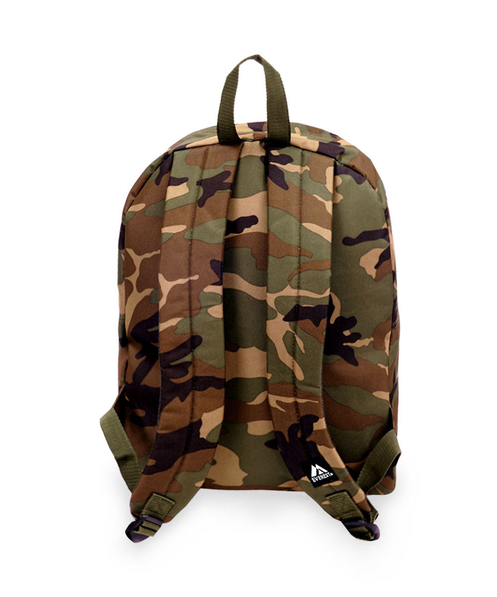 C2045CR - Everest Woodland Camo Classic Backpack