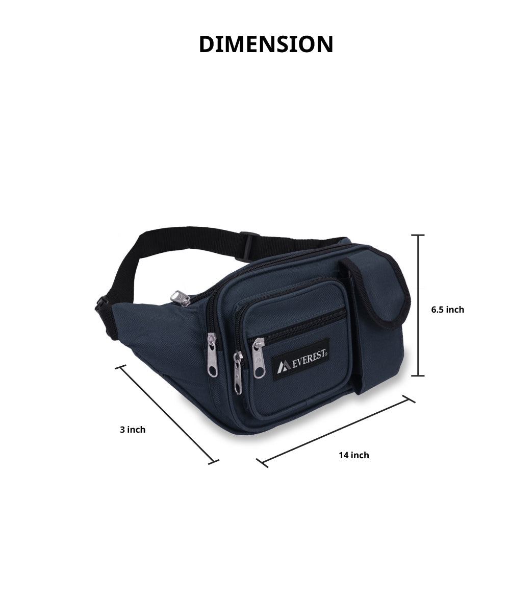 044MDH - Everest Multiple Pocket Waist Pack