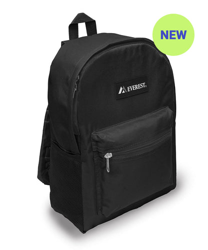 1045MSH - Everest Basic Laptop Backpack W/ Mesh Pockets