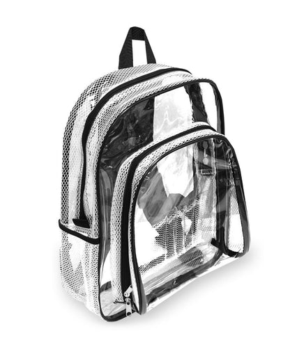 1055CL - Everest Heavy Duty Clear Backpack Standard