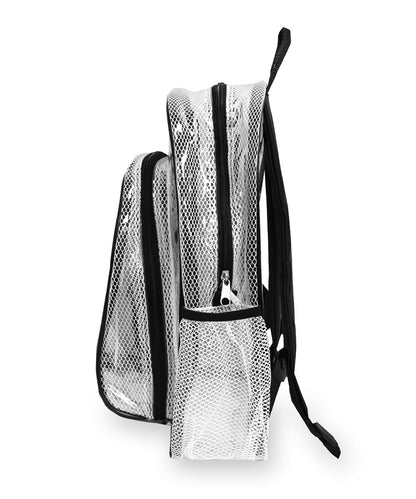 1055CL - Everest Heavy Duty Clear Backpack Standard
