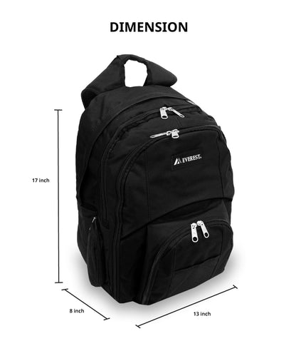 7045LT - Everest Dual Compartment Laptop Backpack