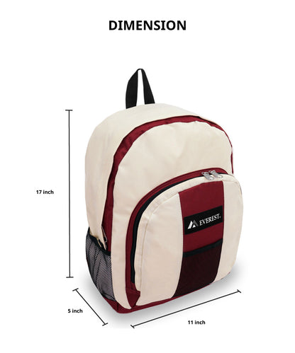 BP2072 - Everest Backpack W/ Front & Side Pockets