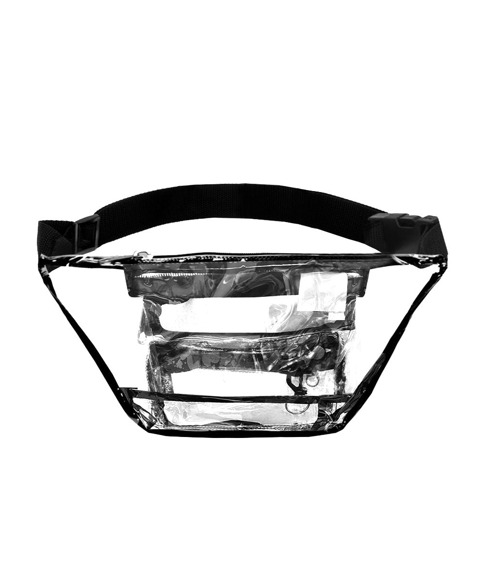 CL044KD - Everest Heavy Duty Clear Waist Pack Standard