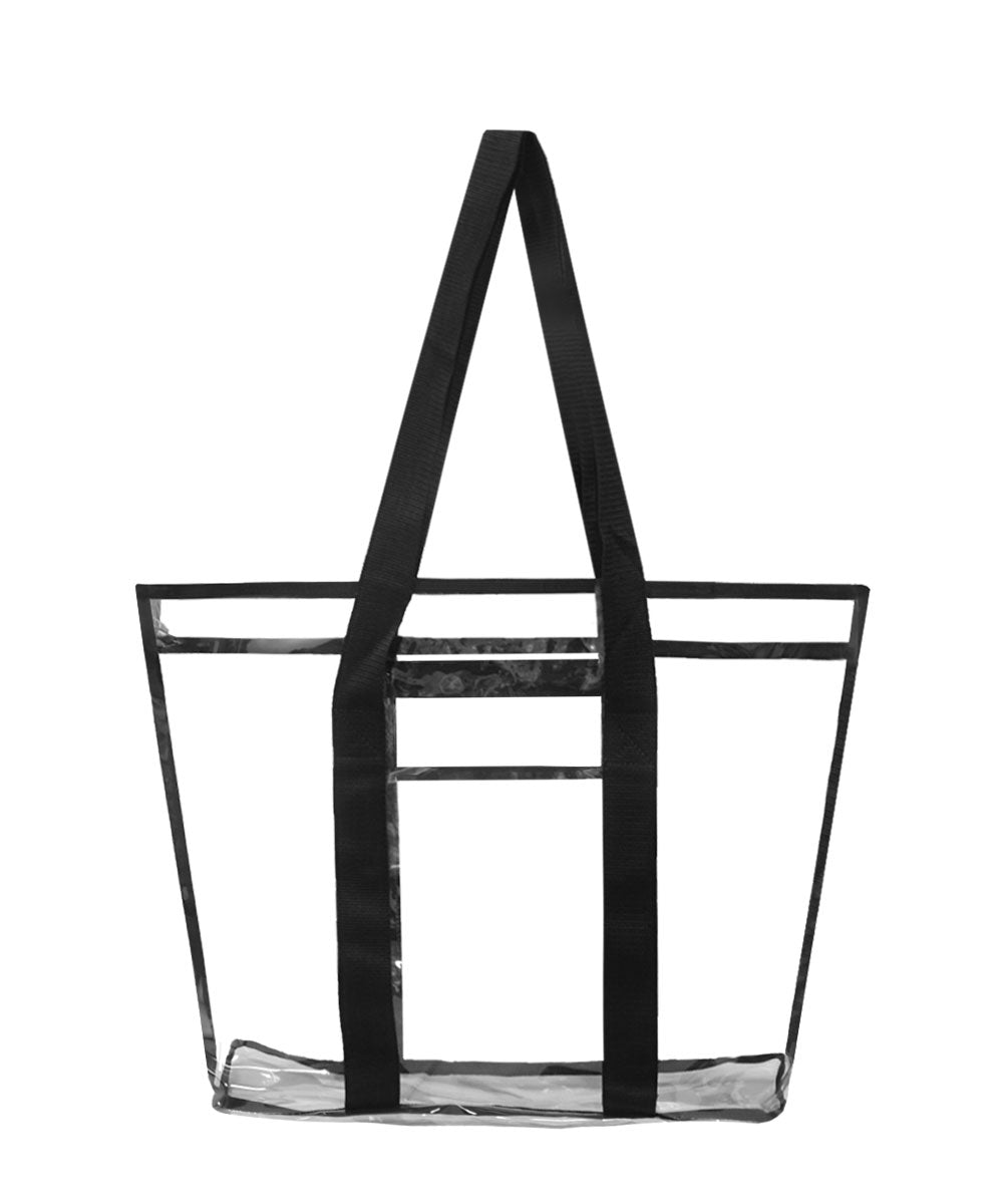 CL1002DS - Everest Heavy Duty Clear Shopping Tote