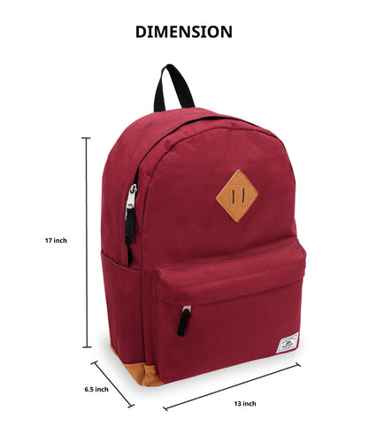 EB1000- Everest Vintage Laptop Backpack W/ Usb Port