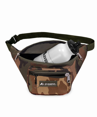 C044MD - Everest Woodland Camo Waist Pack Medium