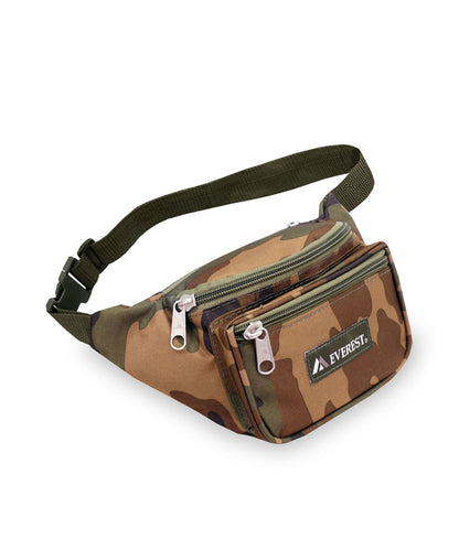 C044MD - Everest Woodland Camo Waist Pack Medium