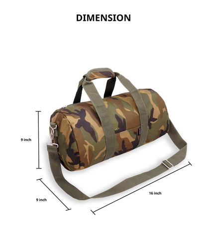 C16P- Everest 16-inch Woodland Camo Duffel