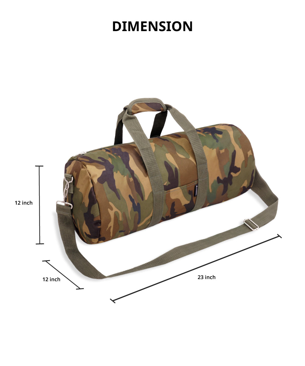 C23P - Everest 23-inch Woodland Camo Duffel