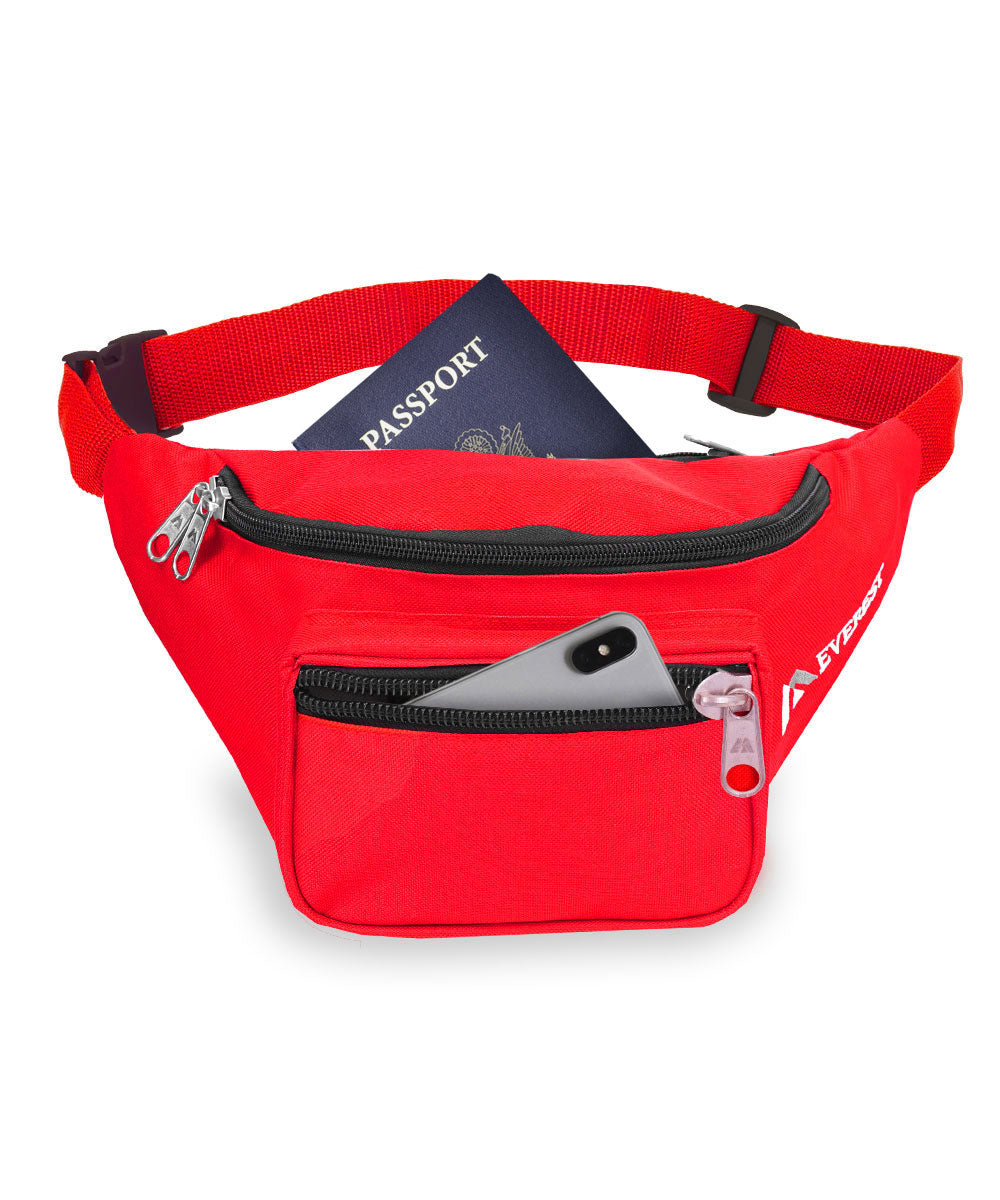 E044MD-Everest Signature Waist Pack Medium-No Front Tag