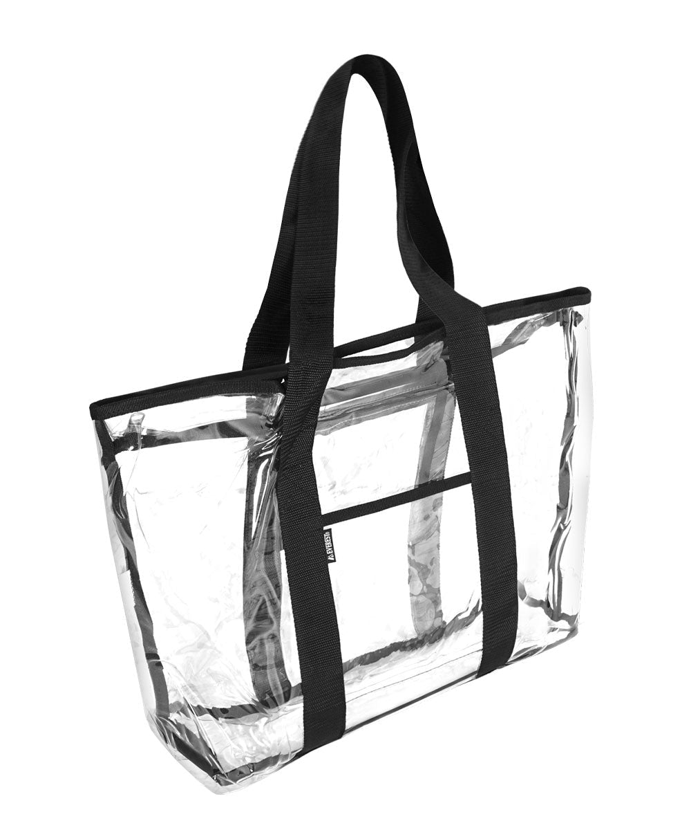 CL1002DS - Everest Heavy Duty Clear Shopping Tote