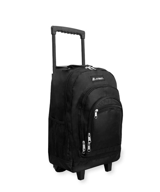 9045WH - Everest Wheeled Backpack W/pattern