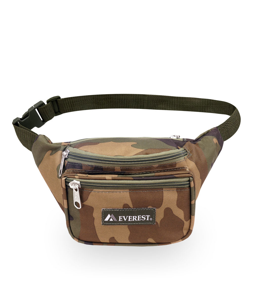 C044MD - Everest Woodland Camo Waist Pack Medium