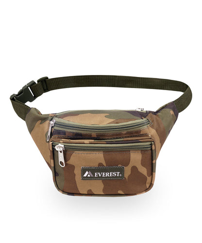 C044MD - Everest Woodland Camo Waist Pack Medium